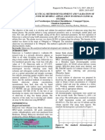 In this work, the purpose of the study was to formulate and optimize azilsartan nanoparticles by employing factorial design. The nanoparticles were prepared successfully with a modified emulsification method by using biodegradable and biocompatible polymer poly (L-lactide) (PLA). Various process parameters were manipulated to investigate their effects on particle size, polydispersity index, entrapment efficiency and percentage of cumulative drug release after 12 hours of formulated nanoparticles. In addition, morphology and compatibility between the drug and polymer of nanoparticles were studied with scanning electron microscope (SEM) and FTIR studies. The optimized formulation had a particle size range of 267.14 - 280.01 nm, PDI range of 0.101-0.361, entrapment efficiency range of 69.14 - 84.72% and % CDR after 12 hours 56.11 - 67.01%. The nanoparticles were confirmed to be spherical in shape by SEM results while FTIR results established the compatibility of components of the formulat