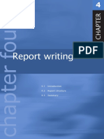 Report Writing