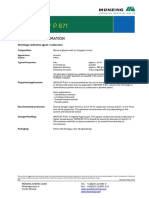 Metolat® P 871: Technical Information