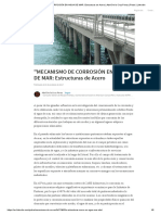 MECANISMO de CORROSIÓN en AGUA de MAR - Estructuras de Acero - Abel de La Cruz Perez - Pulse - LinkedIn