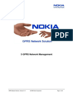 3 GPRS Network Management: GPRS Network Solution, Version 2.1.0 © 2006 Nokia Corporation Page 1 of 23