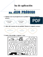 Ficha de Aplicacion El Hijo Prodigo1ro