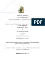 Design of High Voltage Direct Current (HVDC) Line From Ethiopia To Isinya (Kenya)