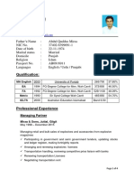 CV - PDF 4thth April, 2016 PDF