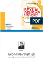 Model Sexual Harassment Prevention Policy PG 33 Onwards