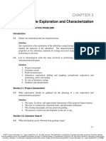 Site Exploration and Characterization: Questions and Practice Problems 3.1 Solution