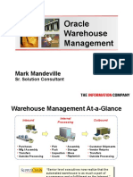 OAUG Oracle WMS Management