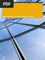 SAP Predictive Analytics Developer Guide