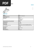 Data Sheet GR-QS-6 Festo 193969 (GMS 83.1500037)