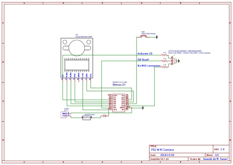Schematic FS2-Camera FS2 | PDF | Imaging | Photography Equipment