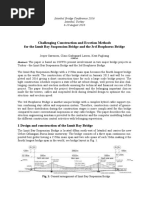 Challenging Construction and Erection Methods For The Izmit Bay Suspension Bridge and The 3rd Bosphorus Bridge