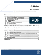 Guideline: Bore Assessments