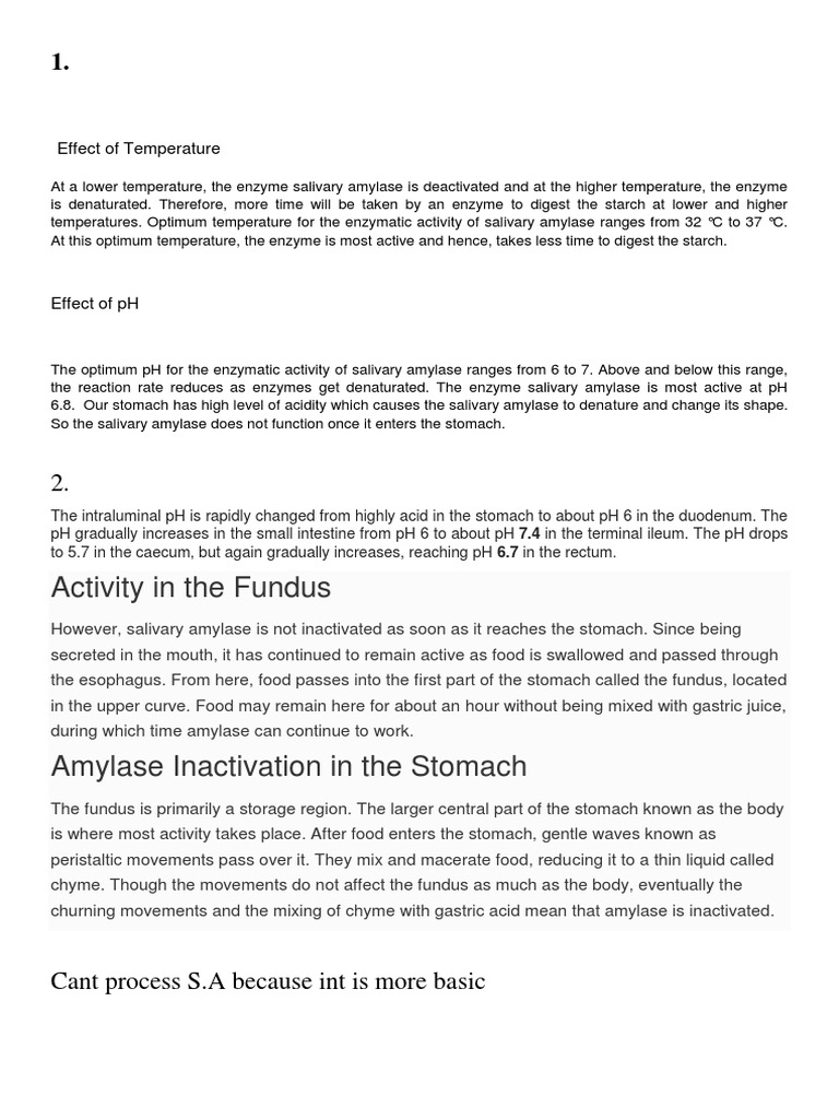 10 Pepsin On Egg White PDF Stomach Molecular Biology