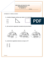 Unidad 4 Matematica 2do Basico