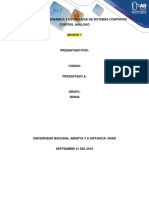 Tarea 1 - Dinámica y Estabilidad de Sistemas Continuos CONTROL ANALOGO - Aporte 1