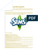 Trucos Para Los Sims 3 Para PC