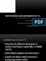Motion Media and Information (PT