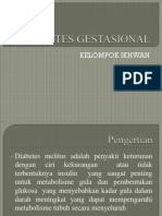 Diabetes Gestasional