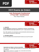 Aula 4 - Reclamacao Constitucional - XXVI
