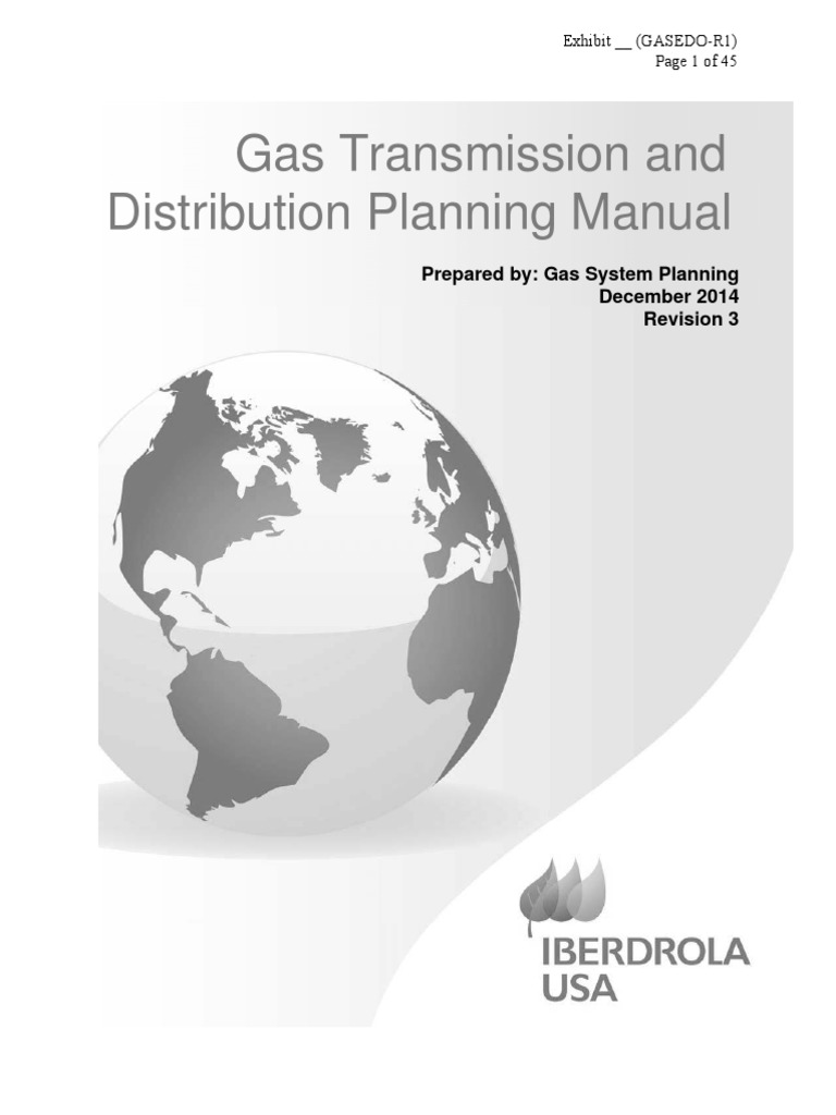 Gas Transmission and Distribution Planning Manual PDF Pipe (Fluid