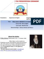 Presentation (Literary Theory and Criticism)