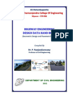 Highway Design Data Hand Book PDF