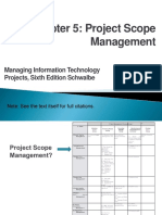 Chapter 5: Project Scope Management: Managing Information Technology Projects, Sixth Edition Schwalbe