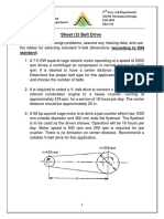 Sheet (2) Belt Drive: Standard)