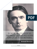 Rudolf Steiner El Movimiento Oculto Del Siglo Xix PDF