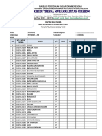 Daftar Nilai Siswa Pts Ganjil