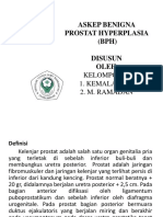 Askep Benigna Prostat Hyperplasia (BPH) Disusun Oleh:: Kelompok 9: 1. Kemala Sari 2. M. Ramadan