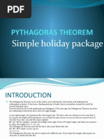 Download PYTHAGORAS THEOREM ProjectSimple Holiday Package by helloandhai SN39188334 doc pdf
