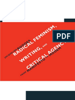 (SUNY Series in Feminist Criticism and Theory) Jacqueline Rhodes-Radical Feminism, Writing, and Critical Agency - From Manifesto To Modem-State University of New York Press (2005)