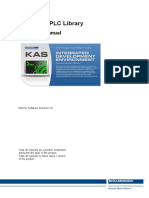 KAS IDE PLC Library Reference Manual en Rev B