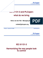 Iec 61131-3 and Plcopen: What Do We Bring