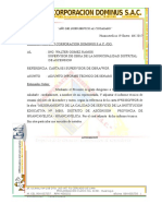 Carta 0010 Adjunto Informe de Senamide Paralizacion