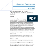 OCC Insights Low Income Housing Tax Credits