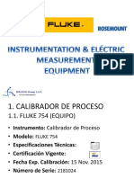 Brochure Equipos Instrumentación, Control Eléctrica