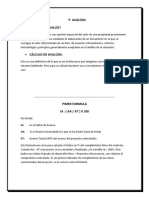 Ejemplo Informe Fisico Financiero Sobre El Calculo Avaluo