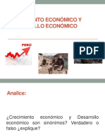 Crecimiento Económico y Desarrollo Económico