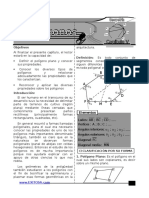 Polígonos: definición, clasificación y propiedades