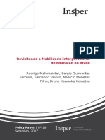 Impacto Ensino Superior Trabalho Renda Municipios Brasileiros