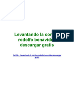 Levantando La Cortina Rodolfo Benavides Descargar Gratis PDF