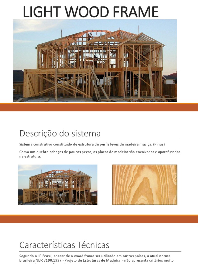 Light Wood Frame | PDF | Drywall | Tecnologia de construção