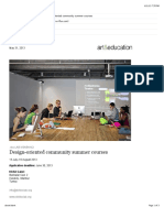 Design-Oriented Community Summer Courses: .Doc:Lab Ii/Sabanci