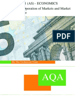 AQA Economics As Level Technocrat Notes The Operations of Markets and Market Failure