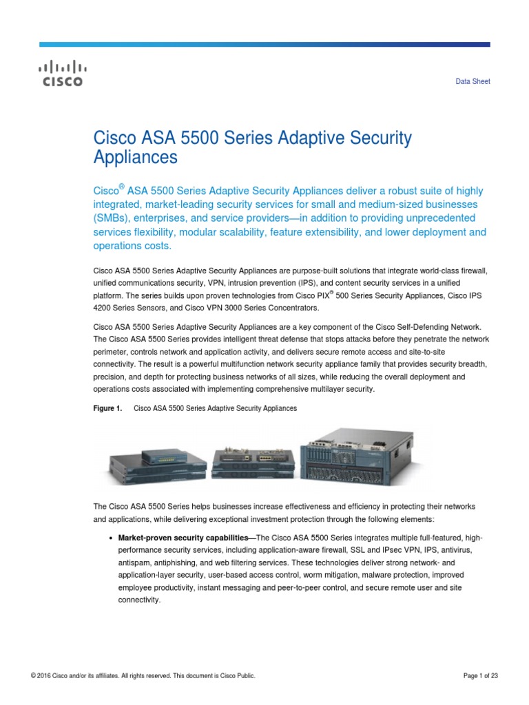 Datashet Cisco Firewall Virtual Private Network Cisco Systems