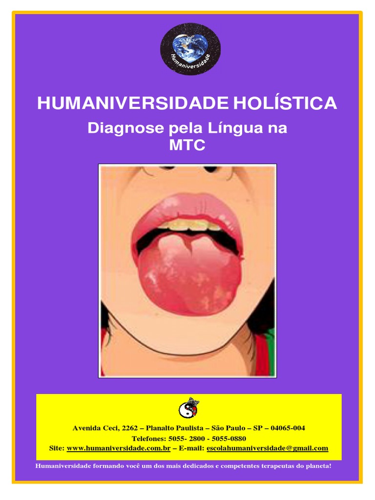 Apostila - Diagnostico de lingua MTC | Anatomia Animal | Anatomia