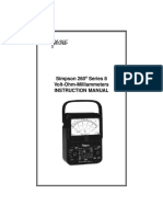 Simpson 260 8 Volt Ohm Milliammeter