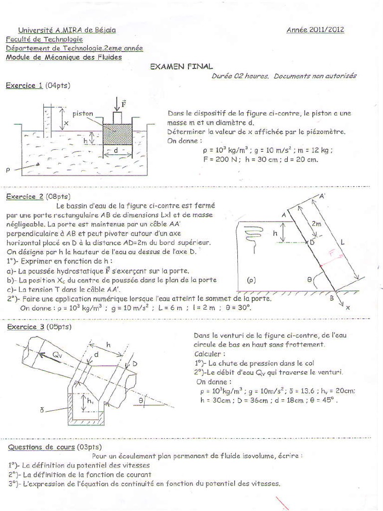 MDF Exm2011 PDF | PDF